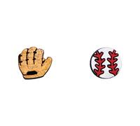 JZWCHQ Lighted Earrings Baseball Glove and Wooden Studs Earrings Studs Earrings Wood Earrings Long Teardrop Earrings Teardrop Earrings