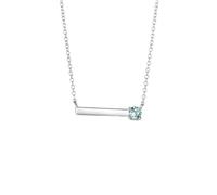 JZWCHQ Multicolor Topaz Gemstone Pendant Necklaces for Women Wedding Engagement Colar 925 Sterling Silver Jewelry Gifts