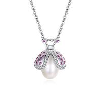 JZWCHQ natural freshwater pearl necklace pendant bee honeycomb pearl jewelry necklace for women Made in China