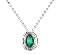 JZWCHQ Necklace fine Jewelry for Women Oval Design Pendant Necklace Jewelry Made in China