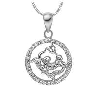 JZWCHQ Necklace Set Twelve Constellation Pendant Aquarius Micro-Set