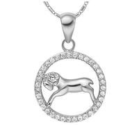 JZWCHQ Necklace Set Twelve Constellation Pendant Aries Micro-Set