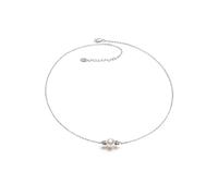 JZWCHQ Necklaces Modern Necklace 925 Inlaid Freshwater Pearl Pendant Chain 8-9mm White Round Fashion Ladies Jewellery for Girlfriend Women's Pendants