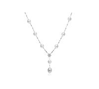 JZWCHQ necklaces pearl necklace gypsophila freshwater pearl clavicle chain simple valentine gift gift decoration gift for girlfriend and wife women's pendants