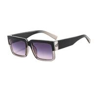 JZWCHQ New 2025 Two Color Frame Square Sunglasses Women Fashion Men Sun Glasses Vintage Shades UV400 Luxury Male Female