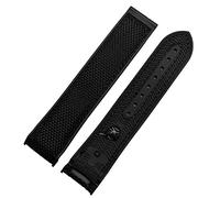 JZWCHQ Nylon Rubber Watchband For Omega Men Deployant Clasp Strap Watch Accessorie Silicone Watch Bracelet Chain