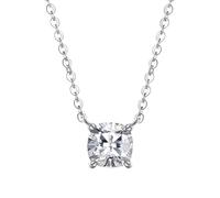 JZWCHQ round necklace exquisite shiny zircon pendant birthday ggift jewelry for girls