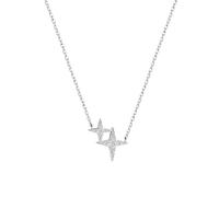 JZWCHQ shiny star choker sparkling necklace full aaa zircon stars pendant necklace for women gift Made in China