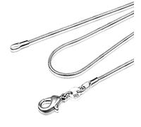 JZWCHQ size 16-38inch basic chain thin 1mm lobster clasp necklace chain fine jewelry for women Made in China