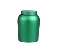 JZWCHQ Small Funeral Urn Adult Ashes,Cremation Urns for Pet,Metals Keepsake for Dog&Cat,Human Medium and Large,Burial Urn at Home or Cemetery/Gold/11.3 * 14.8Cm