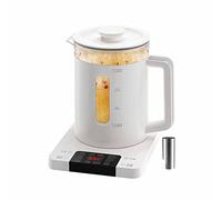 JZWCHQ Smart Multifunctional High Borosilicate Glass H18 Heating Functions Electric Tea Pot Fast Boiling Heat Preservation Function 304 Stainless Steel(5)