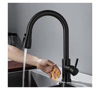 JZWCHQ Smart Touchless Kitchen Faucet Brushed Vote Sensor Faucet Black/Nickel Mixer Faucet(Hwx-Black)