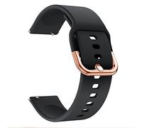JZWCHQ Smart Watch Bands for Venu/Venu2 Plus Vivomove HR Silicone Bracelet Straps Vivoactive 3/Forerunner245M 645 Wristband 20mm (Color : Black, Size : 20mm VENU-VENU SQ)