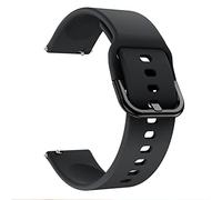 JZWCHQ Smart Watch Bands for Venu/Venu2 Plus Vivomove HR Silicone Bracelet Straps Vivoactive 3/Forerunner245M 645 Wristband 20mm (Color : Black, Size : 20mm VENU-VENU SQ)
