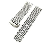 JZWCHQ suitable 316l stainless steel watch band for seahorse007 20mm original folding buckle mesh strap Origin China