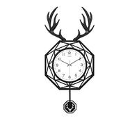 JZWCHQ Wall Clock Fashionable and Luxury Wall Clock Modern Decoration Clock Home Quartz Clock Wall Decoration Decor Clock (Color : 1)