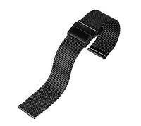 JZWCHQ watch strap, 18/20/22mm mesh stainless steel deployment buckle watch bands watch straps replacements band bracelet