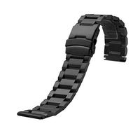 JZWCHQ watch strap 18mm 22mm 24mm stainless steel watch band strap bracelet watchband wristband folding clasp with safety black silver gold bracelet