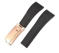 JZWCHQ WatchBand for Silicone Waterproof Watch Strap Watch Accessories Rubber Watch Chain Watch Buckle with Logo Watch Strap