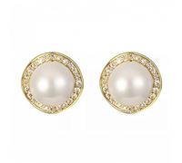 JZWCHQ Women Earring Accessories Small Round Shell Pearl Jewelry For Earrings Stud Rings Piercing Gift