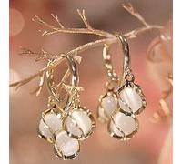 JZWCHQ Zircon Inlaid Rose Bowknot Love Earrings For Women Wedding Jewelry Birthday Gifts