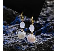 JZWCHQ Zircon Inlaid Rose Bowknot Love Earrings For Women Wedding Jewelry Birthday Gifts