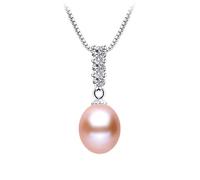 JZWCHQ zircon natural freshwater pearl pendants for women 925 necklace fine jewelry Made in China