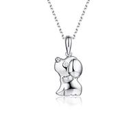 JZWCHQ Zodiac Birth Year Dog Year Mascot Necklace Girl Clavicle Chain Simple Temperament Puppy Pendant