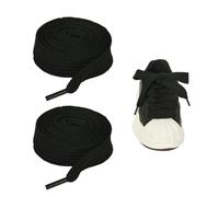 JZXFYSJYW 3/4" Wide Fat Thick Shoe Laces,Chunky Jumbo Flat Replacement Shoe Strings for All Sneakers Types