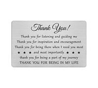 Jzxwan Thank You Card Gifts, Personalized Boss Appreciation Gifts Ideas, Appreciate Gifts Card for Men Women Female Male, Boss Day Birthday Present