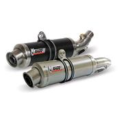 KAWASAKI Z1000 03/06 MIVV GP Double Carbon Exhaust Silencer - 1089339001