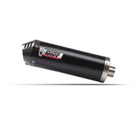 Exhaust Silencer MIVV OVAL Nero+WITH CARBON CAP KAWASAKI ZZR 1400 2008 > 2011