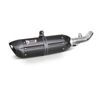K.035.L9 - Silencer Exhaust Mivv SLIP-ON SUONO STEEL BLACK KAWASAKI Z 800 E 13>