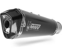 K.044.LDRB - Full Exhaust Mivv SPORT DELTA RACE Steel Black KAWASAKI Z650 (17-)
