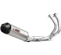 Mivv Oval Kawasaki Ninja 650 24-25/z650 24-25 K.057.l4c Homologated Full Line System Silver Homologated