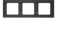 Triple Frame Horizontal Anthracite Matt Berker K.1 13737006