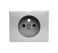K.5 Socket Front Panel Made of/u Aluminum 3965757003 Berker K.5