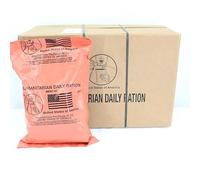 K & A Enterprises LLC - Humanitarian Daily Rations - Case of 10 - Inspection Date 2023 or Better - Crisis Relief (Single HDR Case)