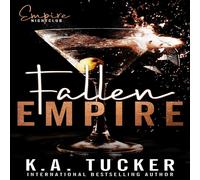 K.A. Tucker Fallen Empire Paperback Book K.A. Tucker Multicolor