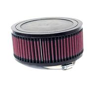 K and N RA-0980 Washable and Reusable Car and Motorcycle Universal Rubber Filter