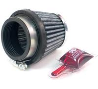 K and N RC-2500 Car and Motorcycle Universal Chrome Filter