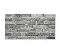 K&B Panels 3D Wall Panels, Rustic Brick Effect Styrofoam Wall Panelling Kit, Lightweight, Easy to Install, Dual Insulation to Reduce Acoustic Noise, Indoor & Outdoor (Rustic Grey) (1 Panel)