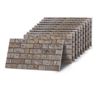 K&B Panels Kb Panels 3D Wall Panels - Brick Effect, Lightweight Eps, Easy Install, Indoor/outdoor, 10 Panels