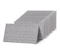 K&B Panels Kb Panels 3D Wall Panels - Brick Effect, Lightweight Eps, Easy Install, Indoor/outdoor, 10 Panels