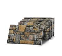 K&B Panels Kb Panels 3D Wall Panels - Brick Effect, Lightweight Eps, Easy Install, Indoor/outdoor, 5 Panels
