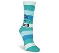 K Bell Novelty Crew Socks, Multi-Colour, 22.86 x 8.89 x 1.27 cm