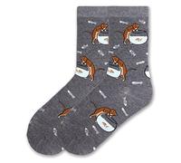 K Bell Novelty Crew Socks, Multi-Colour, 22.86 x 8.89 x 1.27 cm