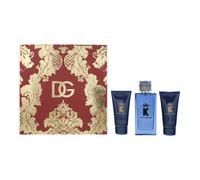 K by Dolce and Gabbana for Men - 3 Pc Gift Set 3.3oz EDP Spray, 1.6oz
