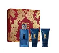 K by Dolce and Gabbana for Men - 3 Pc Gift Set 3.3oz EDP Spray, 1.6oz