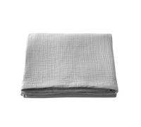 K by Kelly Hoppen 100% Cotton Muslin Throw SILVER GREY
